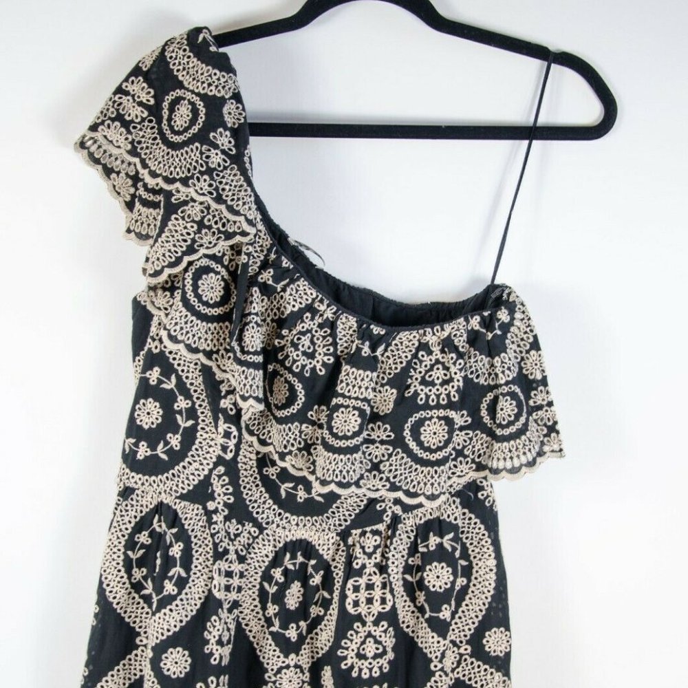 Love Shack Fancy Black 'Pamela' Cotton Dre… - Picture 2 of 5